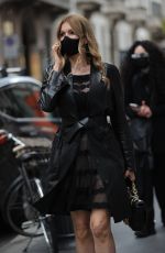 RITA RUSIC Out for Lunch in Milan 05/13/2021