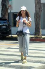 ROBIN ANTIN Out for Iced Drink in Hollywood 05/01/2021
