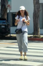 ROBIN ANTIN Out for Iced Drink in Hollywood 05/01/2021