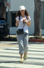 ROBIN ANTIN Out for Iced Drink in Hollywood 05/01/2021