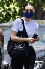 ROONEY MARA Leaves Art Class in West Hollywood 05/24/2021