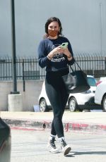 RUMER WILLIS Arrives at Workout in West Hollywood 05/21/2021