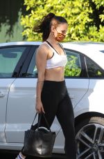 RUMER WILLIS Arrives at Workout in West Hollywood 05/21/2021