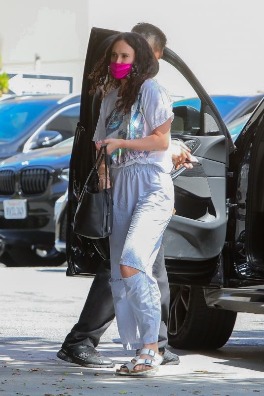RUMER WILLIS at South Beverly Grill in Beverly Hills 05/25/2021