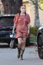 RUMER WILLIS Leaves Afternoon Pilates Class in West Hollywood 05/19/2021