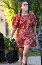 RUMER WILLIS Leaves Afternoon Pilates Class in West Hollywood 05/19/2021