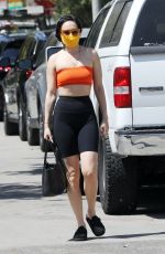 RUMER WILLIS Leaves Pilates Class in West Hollywood 05/18/2021