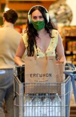RUMER WILLIS Shopping at Erewhon Natural Markets in Los Angeles 05/11/2021