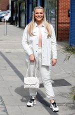 SAFFRON LEMPRIERE on the Set of The Only Way is Essex 05/15/2021