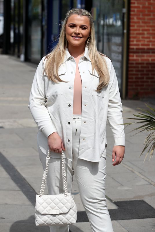 SAFFRON LEMPRIERE on the Set of The Only Way is Essex 05/15/2021