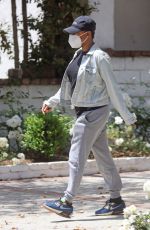 SAMIRA WILEY Out in Los Angeles 05/16/2021
