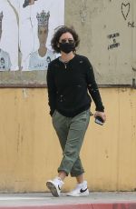 SARA GILBERT at Kreation Organic Juicery in West Hollywood 05/13/2021