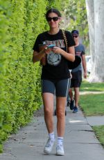 SARA SAMPAIO Arrives at Pilates Class in West Hollywood 05/01/2021