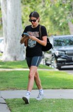 SARA SAMPAIO Arrives at Pilates Class in West Hollywood 05/01/2021