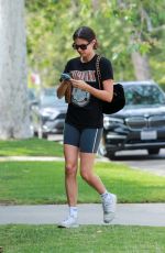 SARA SAMPAIO Arrives at Pilates Class in West Hollywood 05/01/2021
