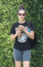 SARA SAMPAIO at a Pilates Class in West Hollywood 05/01/2021