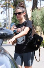 SARA SAMPAIO at a Pilates Class in West Hollywood 05/01/2021