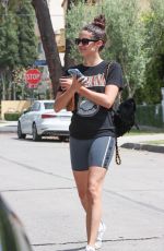 SARA SAMPAIO at a Pilates Class in West Hollywood 05/01/2021