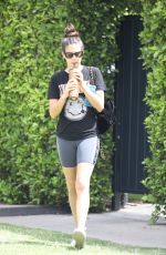 SARA SAMPAIO at a Pilates Class in West Hollywood 05/01/2021