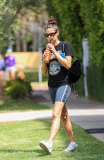 SARA SAMPAIO at a Pilates Class in West Hollywood 05/01/2021