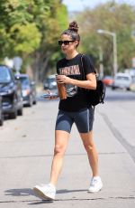 SARA SAMPAIO at a Pilates Class in West Hollywood 05/01/2021