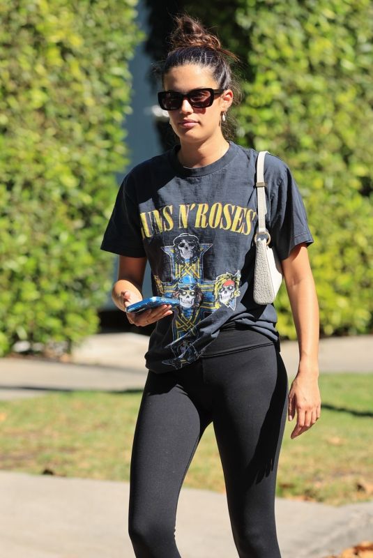 SARA SAMPAIO Out and About in Los Angeles 05/24/2021