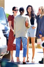 SARA SAMPAIO, SHANINA SHAIK, JASMINE TOOKES nd KELSEY MERRITT at Nobu in Los Angeles 05/01/2021