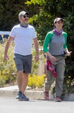 SARAH SILVERMAN and Rory Albanese Out with Their Dog in Los Feliz 05/02/2021