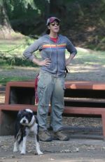 SARAH SILVERMAN Out with Her Dogs in Los Feliz 05/08/2021