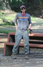 SARAH SILVERMAN Out with Her Dogs in Los Feliz 05/08/2021