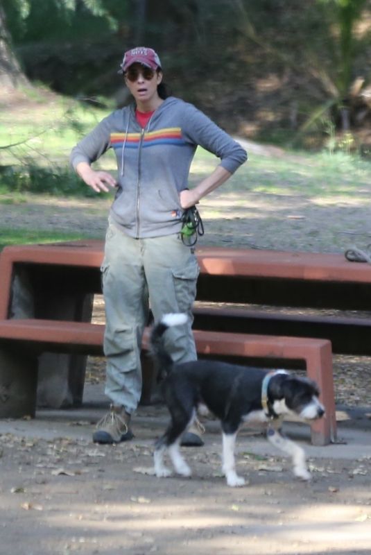 SARAH SILVERMAN Out with Her Dogs in Los Feliz 05/08/2021