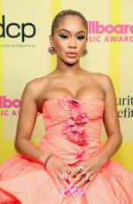 SAWEETIE at 2021 Billboard Music Awards in Los Angeles 05/23/2021