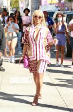 SAWEETIE Out Shopping at Valentino Boutique in Beverly Hills 05/24/2021