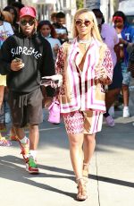 SAWEETIE Out Shopping at Valentino Boutique in Beverly Hills 05/24/2021