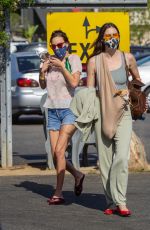 SCOUT and TALLULAH WILLIS Shopping at The Grove in Los Angeles 05/27/2021