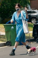 SCOUT WILLIS Out with Her Dog in Los Feliz 05/13/2021