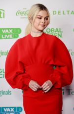 SELENA GOMEZ at Global Citizen Vax Live in Inglewood 05/02/2021