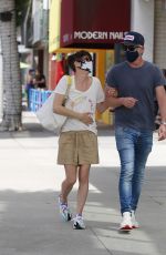SELMA BLAIR and Ron Carlson Out in Los Angeles 05/02/2021