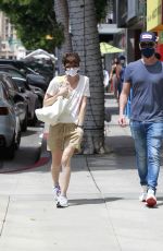 SELMA BLAIR and Ron Carlson Out in Los Angeles 05/02/2021