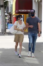 SELMA BLAIR and Ron Carlson Out in Los Angeles 05/02/2021