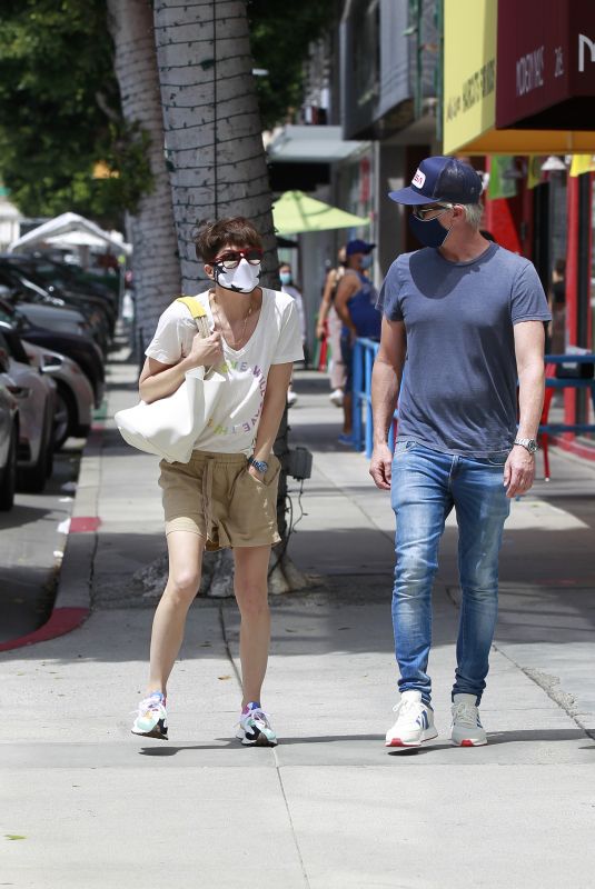 SELMA BLAIR and Ron Carlson Out in Los Angeles 05/02/2021