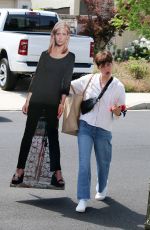 SELMA BLAIR Buying a Cardboard Cutout Stand of Sarah Michelle Gellar at an Estate Sale in Westlake 05/13/2021
