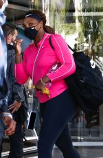 SERENA WILLIAMS Arrives at Her Hotel After Training at Roland Garros 2021 in Paris 05/28/2021