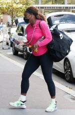 SERENA WILLIAMS Arrives at Her Hotel After Training at Roland Garros 2021 in Paris 05/28/2021
