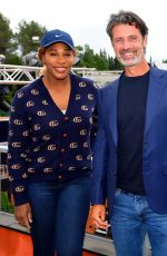 SERENA WILLIAMS at First Match of Season 2 of Ultimate Tennis Showdown in Biot 05/24/52021