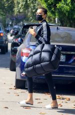 SHANINA SHAIK Heading to a Gym in West Hollywood 05/27/2021