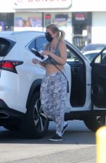 SHANNA MOAKLER and Matthew Rondeau at a Gas Station in Los Angeles 05/19/2021