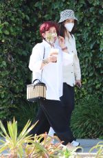 SHARON and AMIEE OSBOURNE Out Shopping in West Hollywood 05/18/2021