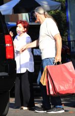 SHARON and AMIEE OSBOURNE Out Shopping in West Hollywood 05/18/2021