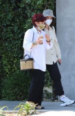 SHARON and AMIEE OSBOURNE Out Shopping in West Hollywood 05/18/2021